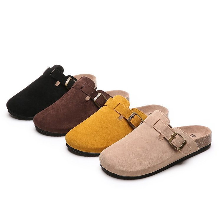 All-Day Comfort Buckle Mules Slip-On Clogs Men Women