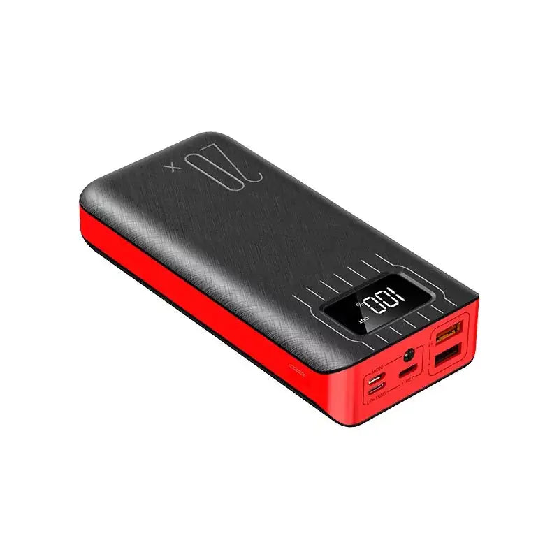 20000mAh External Battery Power Bank Dual USB with LED Flashlight